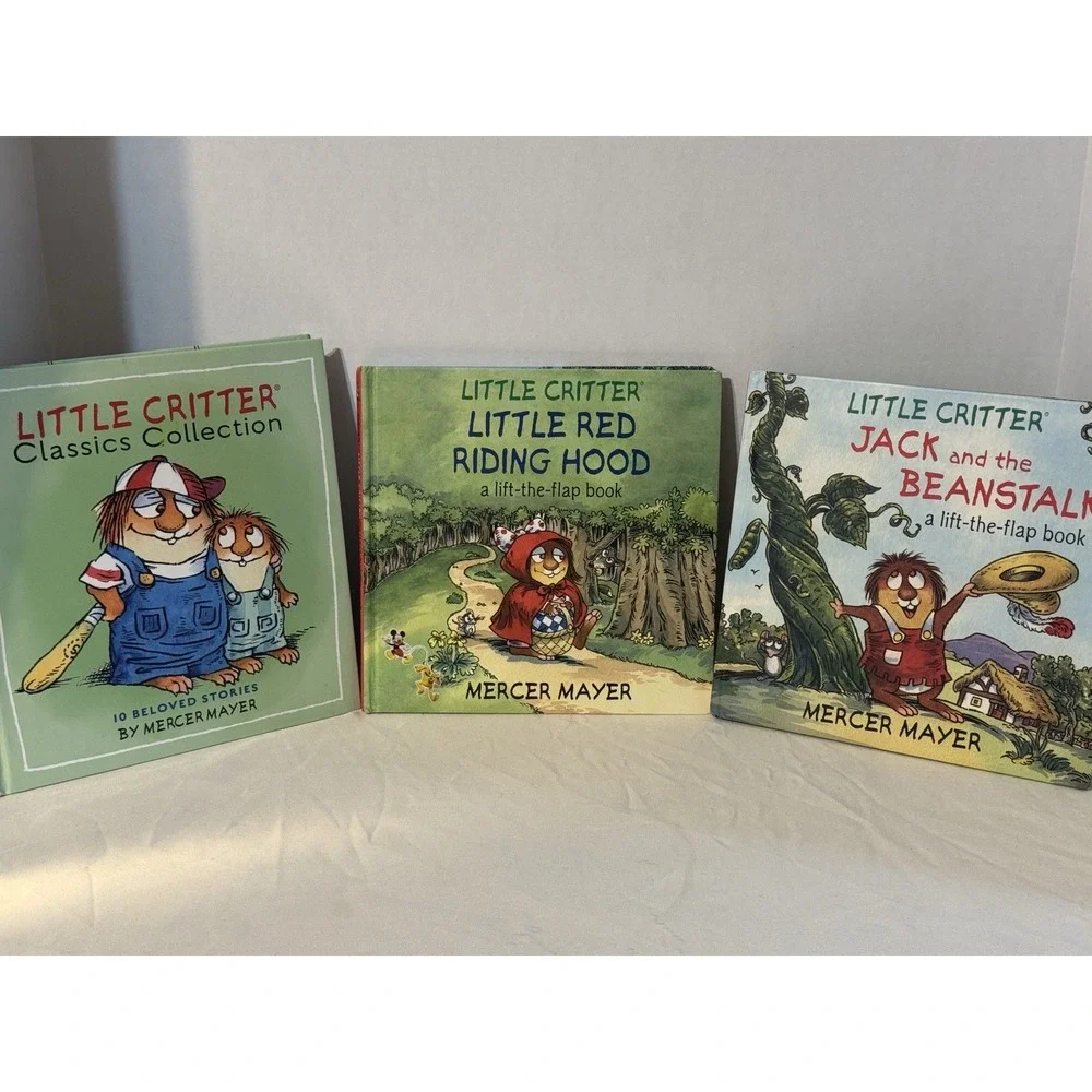 Little Critter Book Lot by Mercer Mayer - 3 HC Books incl.‎ Lift-the-Flap